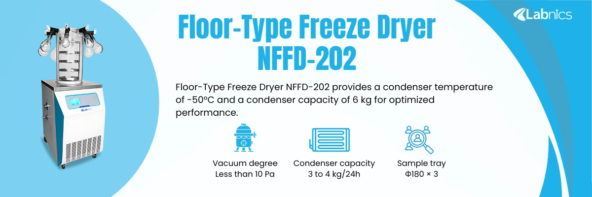 Floor-Type Freeze Dryer NFFD-202 Floor-Type Freeze Dryer NFFD-202